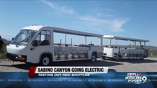 New Sabino Canyon electric shuttles are coming soon
