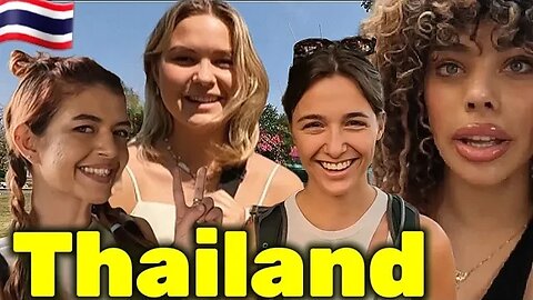 Why do WOMEN really travel to Thailand? (Foreigners answer HONESTLY) Random Street Interviews