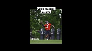 Caleb Williams in camp #shorts #footballshorts #football #nfl #sportsnews #chicago