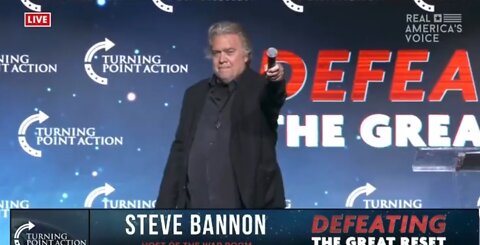 Steve Bannon: This Is How We'll Defeat The Great Reset