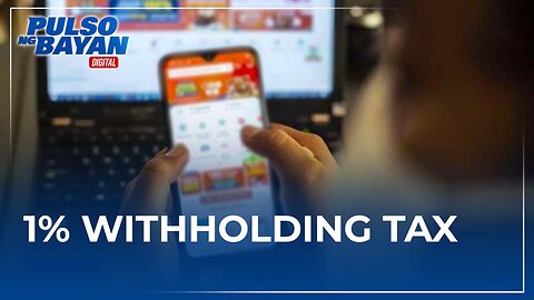 Ipapataw na 1% withholding tax vs online sellers, target ipatupad sa Dec.