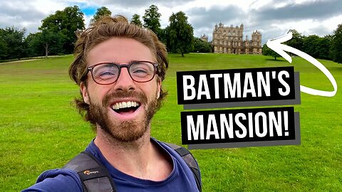 Visiting BATMAN'S HOUSE in Nottingham, UK (Woollaton Hall and Deer Park)