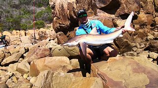 THRESHER SHARK mission SPOILED BY SURFERS! WE HAD TO LEAVE OUR FISHING SPOT!