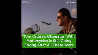 Tom Cruise is Obsessed with Motorcycles