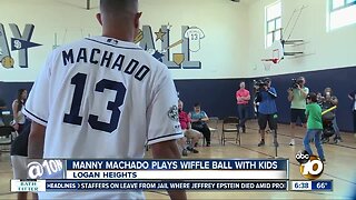 Padres star Manny Machado on hand to celebrate Boys and Girls Club renovation