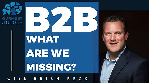 Billion Dollars B2B Ecommerce: Brian Beck