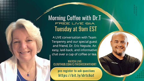 12-19-2023 Morning Coffee with Dr.T with special guest Dr.Eric Nepute