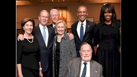 Four Former Presidents & Their Wives