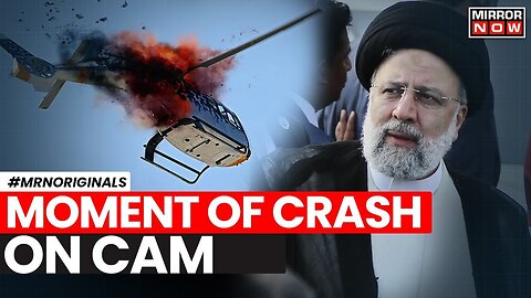 LAST İMAGES of the Iranian president from the helicopter before the accident