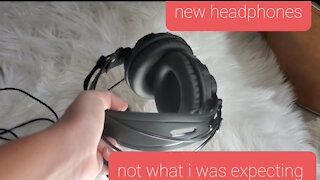 New headphones... Not What I Was Expecting