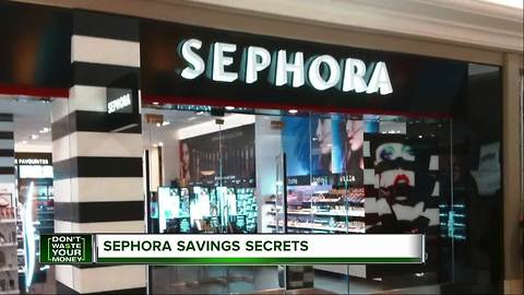 9 secrets for saving money at Sephora