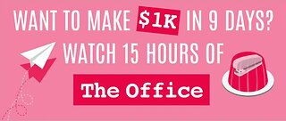 Get paid to watch 'The Office'