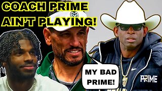 Jay Norvell RUNS AWAY from Comments On Deion Sanders! Shedeur Sanders BLASTS CSU coach!