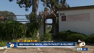 County Supervisor pushes for new mental health facility