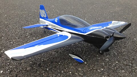 Maiden Flight Only - E-flite UMX Sbach 342 3D BNF Basic RC Plane