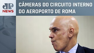 Ministério da Justiça recebe imagens de hostilização a Alexandre de Moraes