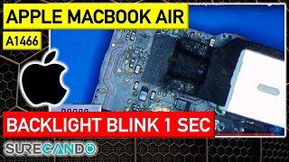 Quick Fix_ MacBook Air A1466 Backlight Blinking Issue Repair