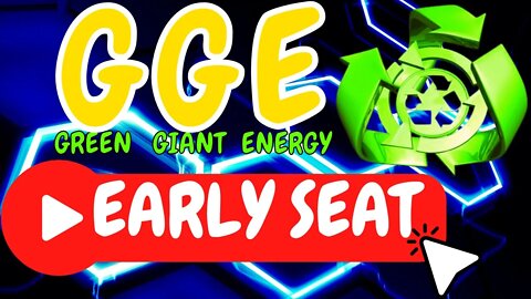 $GGE (GREEN GIANT ENEGRY) THIS ENEGRY STOCK WILL MAKE THE PERFECT EARLY SEAT ENTRY #energystocks