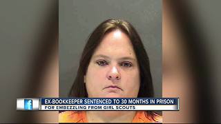 Ex-bookkeeper gets 30 months for stealing $85K from Girl Scouts in Bradenton