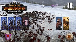 SHADES of Malus vs RAIDERS of Norsca • D.Elves vs Norsca Land Battle #18