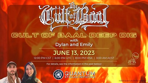 QSI - Khazarian Mafia / Cult of Baal Deep Decode with DSMP Dylan Louise Monroe (6/13/2023)