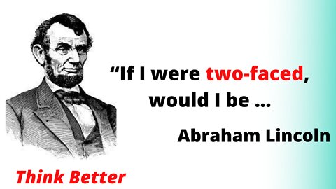 Abraham Lincoln – Quotes that are Really Worth Listening To #Motivation #Inspirational video