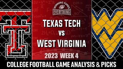 Texas Tech vs West Virginia Picks & Prediction Against the Spread 2023 College Football Analysis