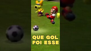 #shorts QUE GOL FOI ESSE - SUPER MARIO STRIKERS - GAME CUBE #gameplay #nintendo