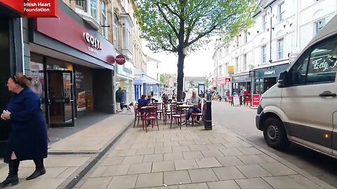 Tour & walking Around Paignton High Street South Deven Torquay 2023