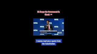 The 2nd Amendment Keeps the Government in Check: Vivek Speaking to the NRA Leadership Forum