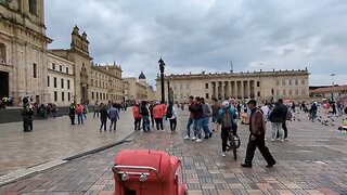 Plaza De Bolivar In Bogota, Colombia 2023 Video 7