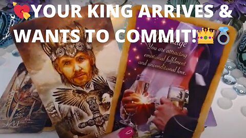 💘YOUR KING ARRIVES & WANTS TO COMMIT!👑💍✨THEY SEE YOUR SHINING LIGHT🪄💘COLLECTIVE LOVE TAROT READING ✨