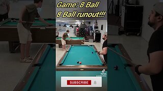 8 Ball runout!!! #8ballpool #shorts