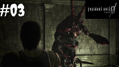 Resident Evil (Zero) Gameplay PC - Matando a lacraia Vermeia - PT BR #03