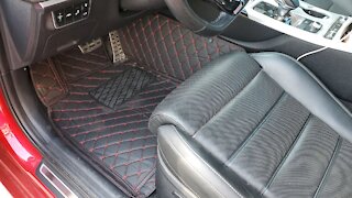 Diamond Stitch Mats for My Kia Stinger GT