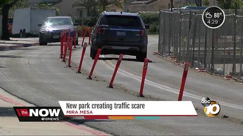 New Mira Mesa park creating traffic scare