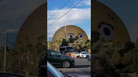 Las Vegas Sphere 😯 #lasvegas #sphere #msgsphere