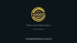 Conversatorio Primeros Auxilios Parte 1 Dr Ezequiel Martinez México 4 julio 2022