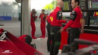 F1 Manager 2022 Season 1 Team Ferrari Race 4