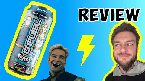 G Fuel THE BOYS Compound V Energy Drink Review