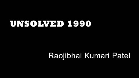 Unsolved 1990 - Raojibhai Patel - Hackney Murders - Post Office Robberies - UK True Crime - London