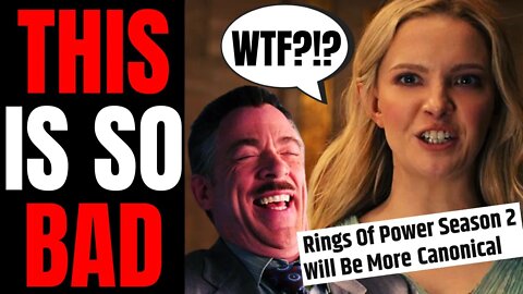Rings Of Power DISASTER For Amazon! | Showrunners Do DAMAGE CONTROL, Promise To Stick To Canon LOL