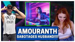 AMOURANTH Sabotaged Husband LIVE!!!