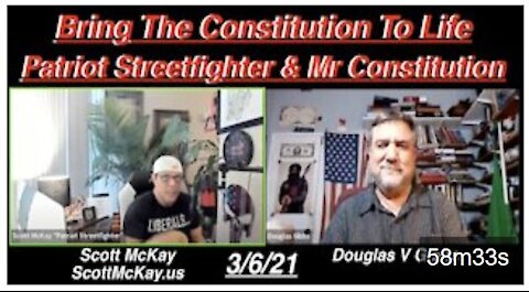 4.6.21 PSF Constitution Class #1 w/ "Mr. Constitution" Douglas V Gibbs