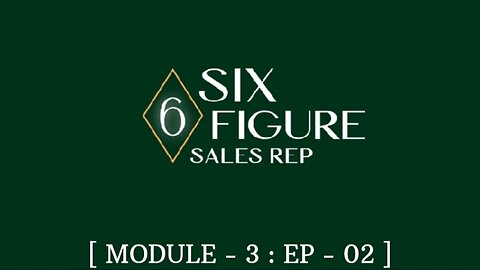 Intangibles of Successful Sales : (Module -2 : EP-09) - PAUL DALEY DIGITAL LAUNCHPAD 🚀 SALES REP.
