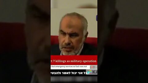 BBC: “Como você justifica matar civis?”Porta-voz do Hamas: “Nosso ataque era instalações militares"