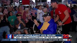 Kern County welcomes home Honor Flight veterans