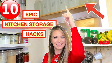 10 Epic Kitchen Storage Hacks | ORGANISATION IDEAS FOR SMALL KITCHENS