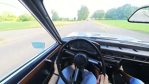 1970 BMW 2500 E3 POV Drive