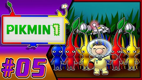 I Build My Army!!! Pikmin 1 Part 5 (focus Week)